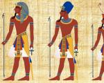 प्राचीन मिस्र: प्रतीक और उनके अर्थ मिस्र के देवताओं के बीच शाही शक्ति के संकेत